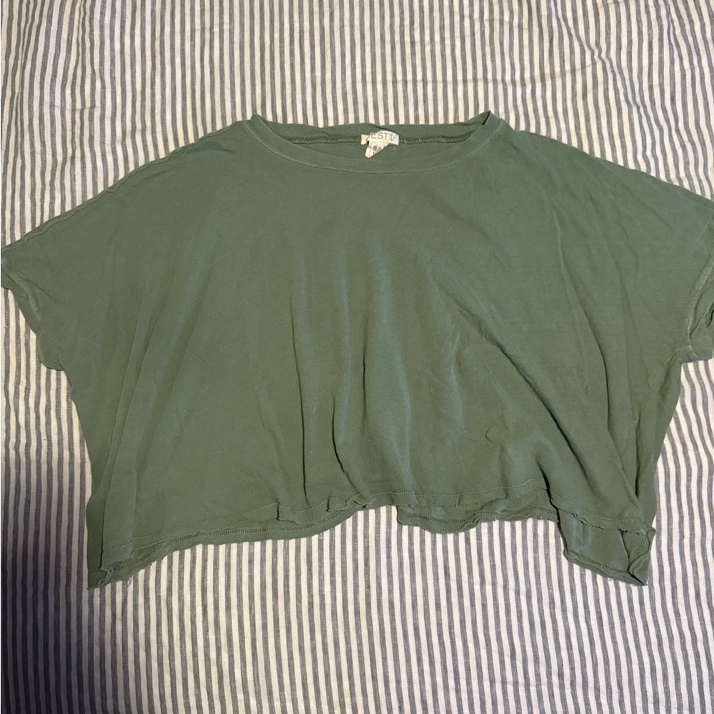 Torrid “Festi” dolman crop top